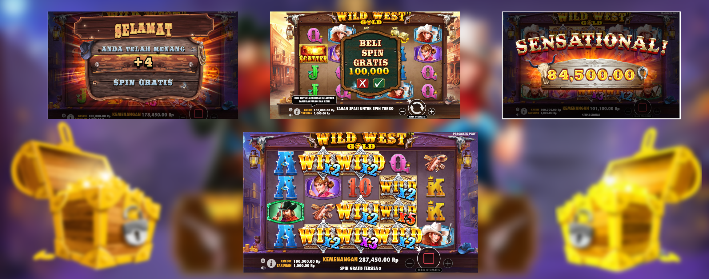 Slot Demo Wild West Gold